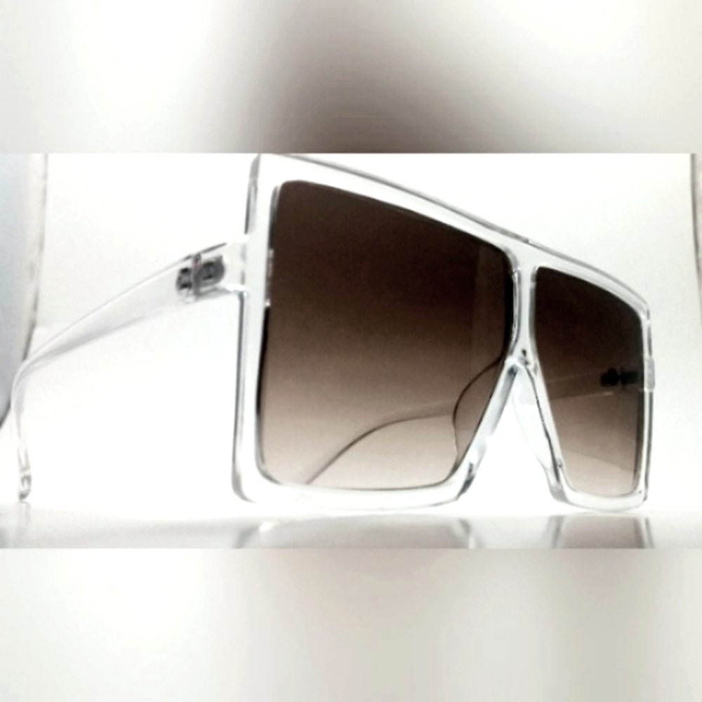 Unisex Oversized Square Glasses